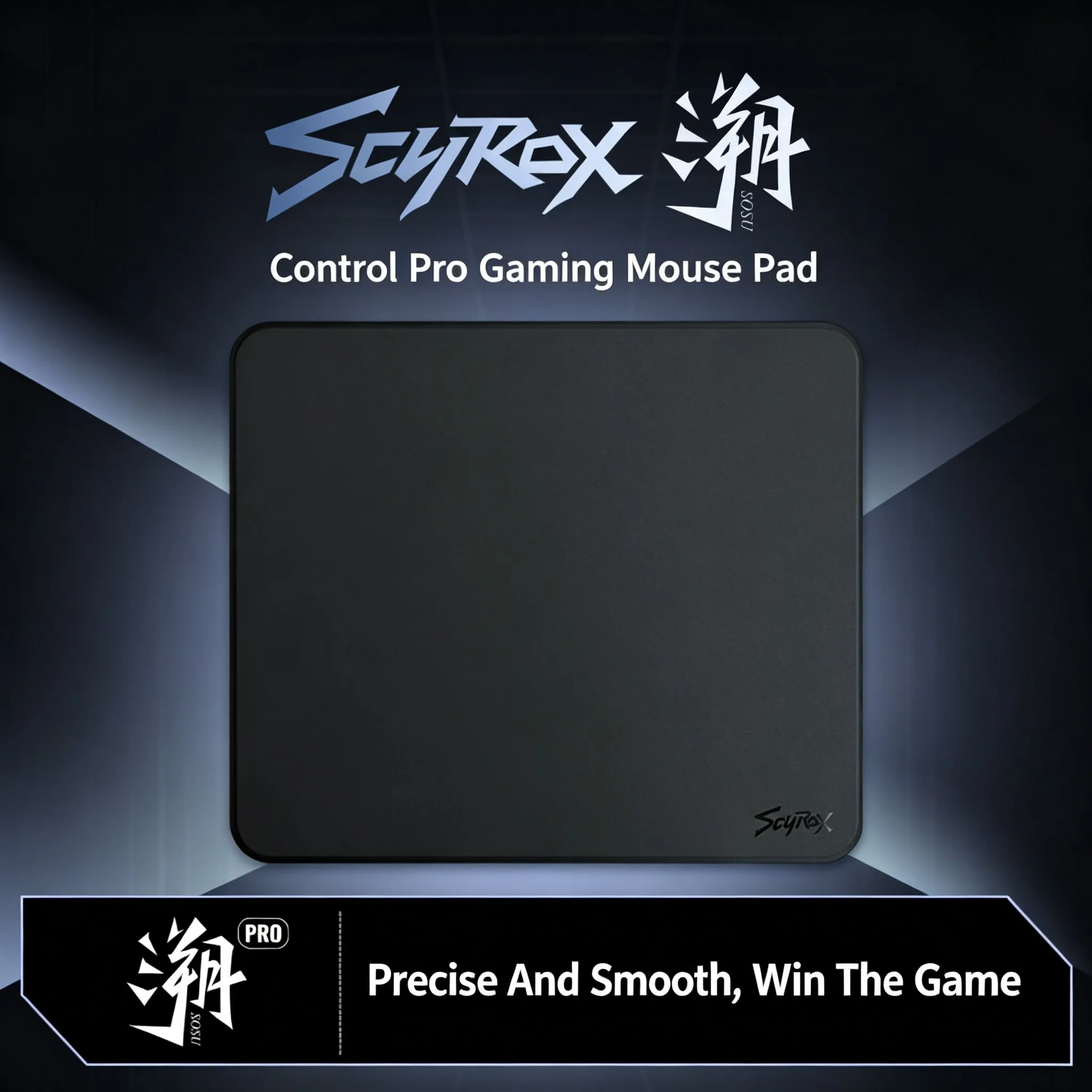 Pc Gaming Cs2 - Scyrox SOSU Gaming-Mauspad mit Feiner Oberflächenkontrolle,