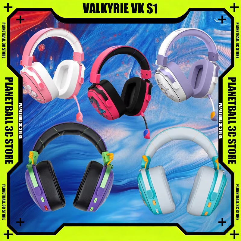 Pc Gaming Cs2 - VALKYRIE VK S1 Gaming-Headset Tri-Mode Kabellos