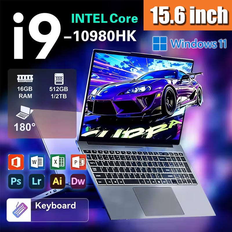 Pc Gaming Gaming - Robuster 15,6-Zoll-Laptop mit Intel N95, Windows