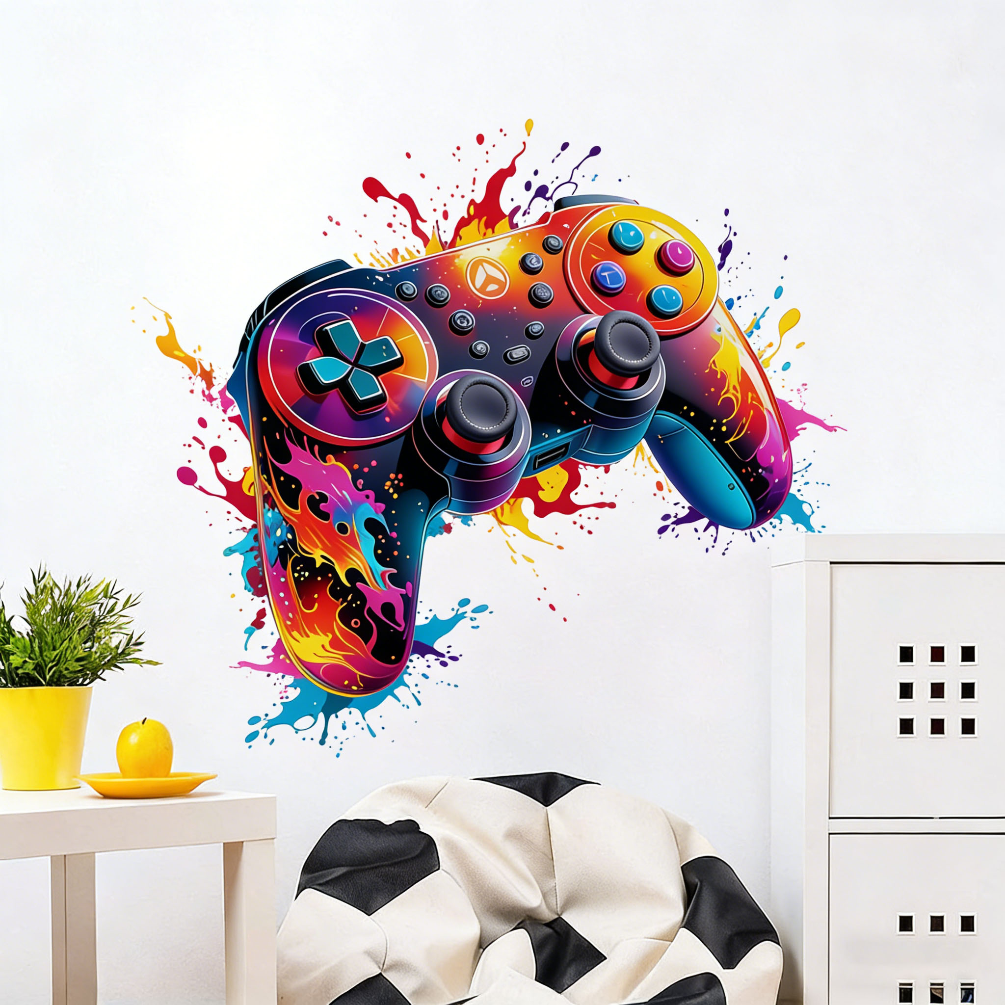 Rote Flammen Spielcontroller W – Pc Gaming Quotes Bewertung und Preis