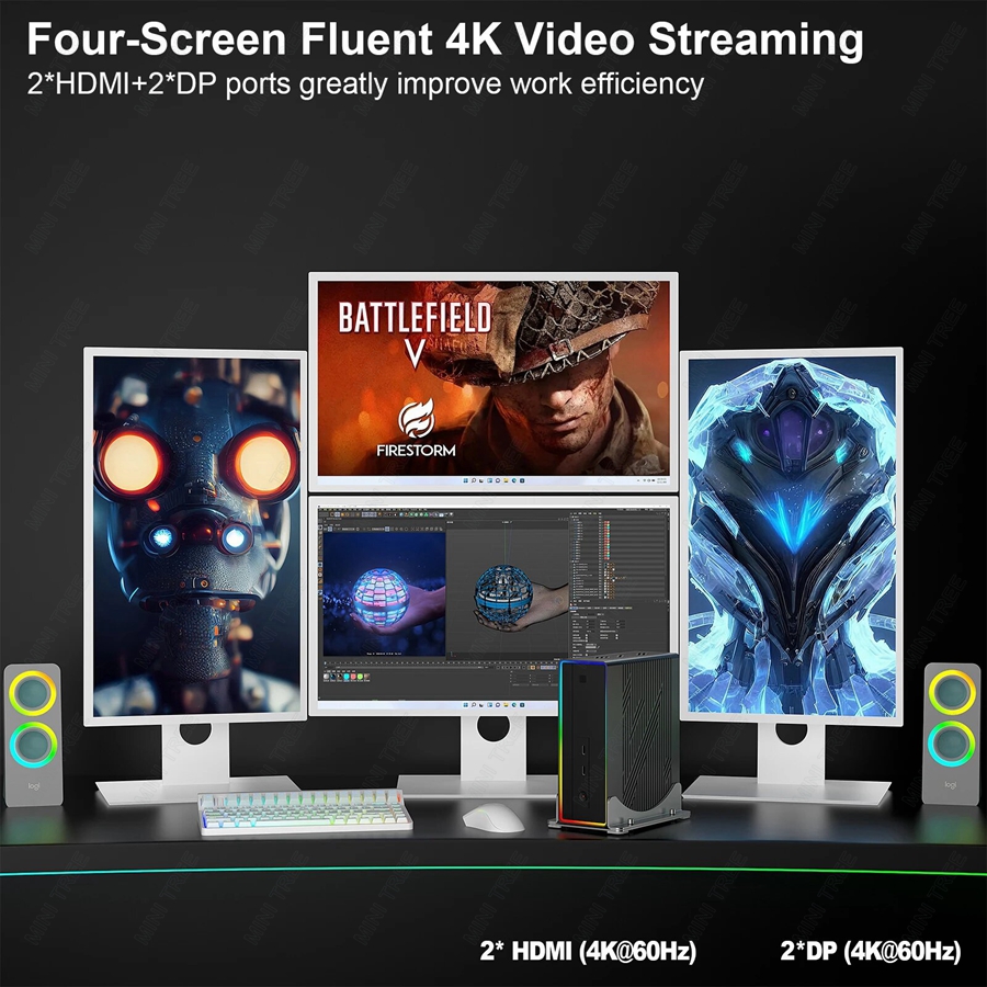 Gaming-Mini-PC der 13. Generat – Pc Gaming Rtx 3060 Bewertung und Preis