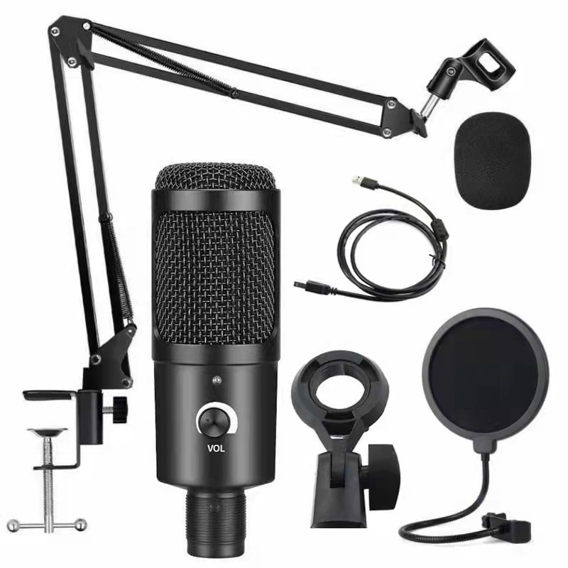 USB-Kondensatormikrofon, Aufna – Pc Gaming Youtubers Bewertung und Preis