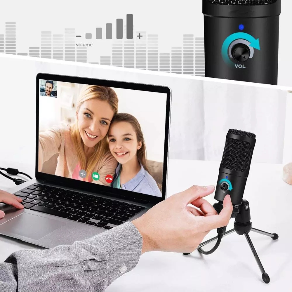 USB-Kondensatormikrofon, Aufna – Pc Gaming Youtubers Bewertung und Preis