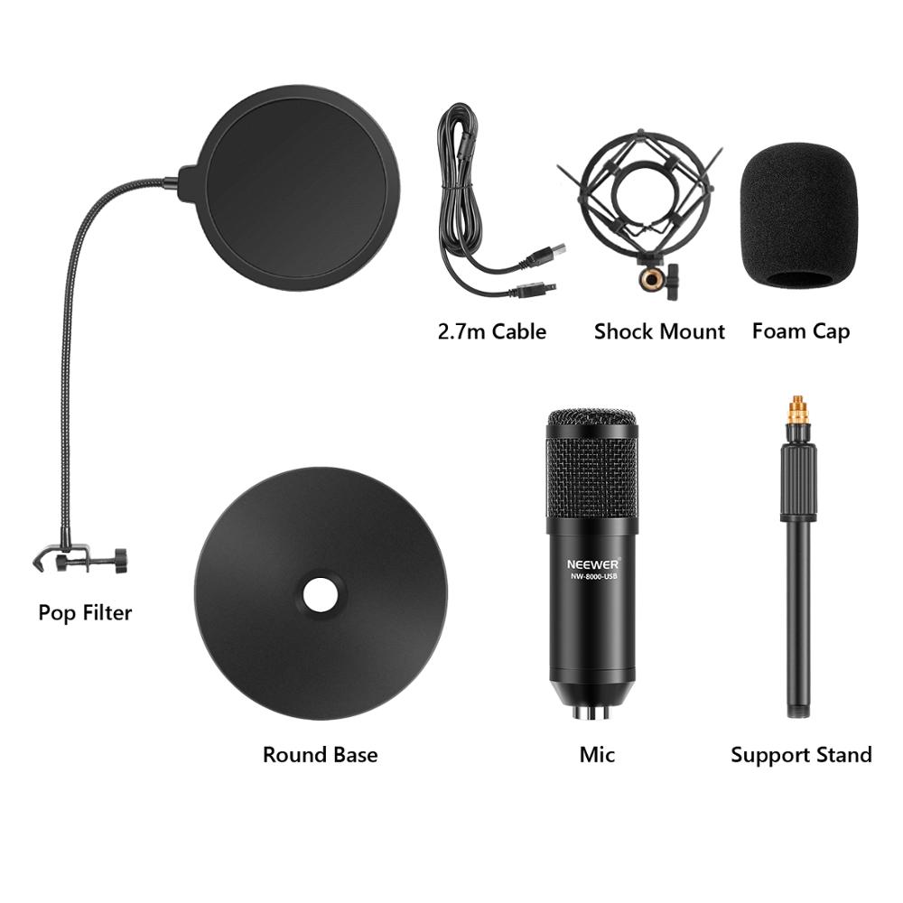 Neewer USB-Mikrofon-Set – Plug – Pc Gaming Youtubers Bewertung und Preis