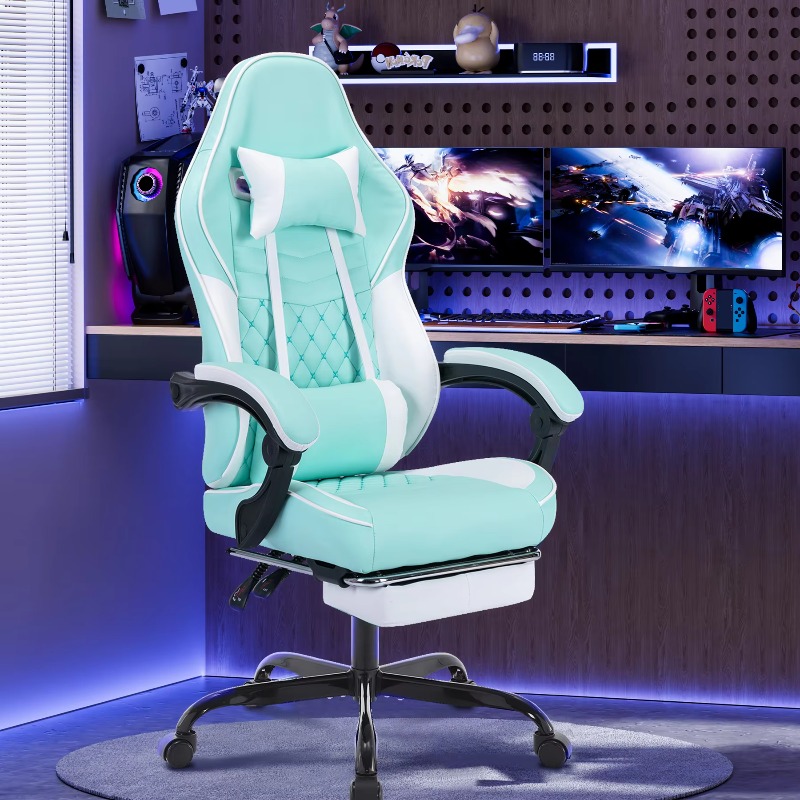 Gaming-Stuhl mit Massagefunkti – Pc Gaming Chair Bewertung und Preis