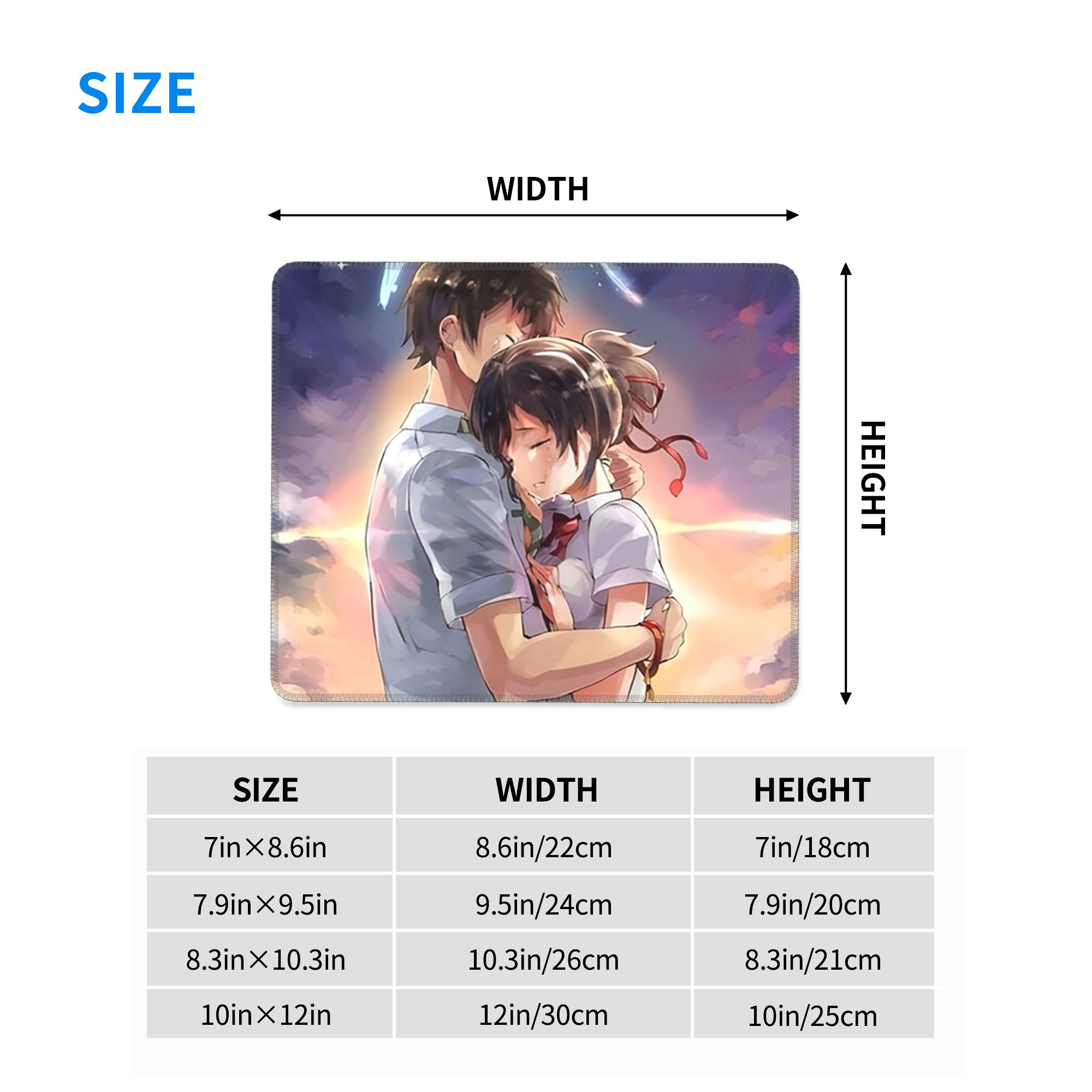 Japanisches Anime-Mauspad „You – Pc Gaming Names Bewertung und Preis